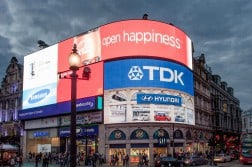 Piccadilly Circus, uno dei simboli della capitale britannica