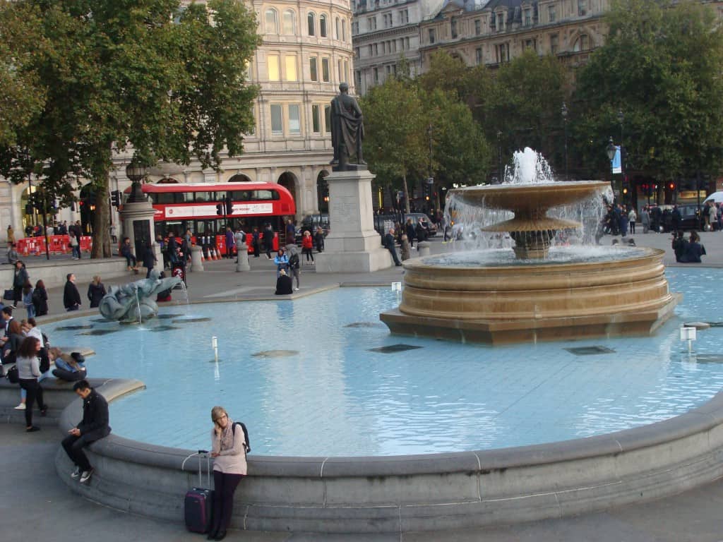 Trafalgar Square,la principale piazza di Londra