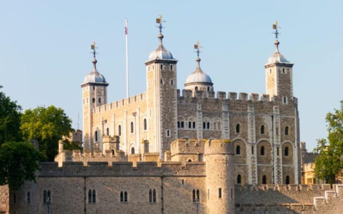 La torre di Londra, una delle attrazioni più visitate della capitale